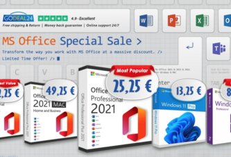 Photo Microsoft Office 2021 VS Office 2019, ako si vybrať? Získajte doživotnú licenciu od 15 € v špeciálnom predaji Godeal24